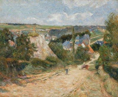 Eingang zum Dorf Osny von Paul Gauguin